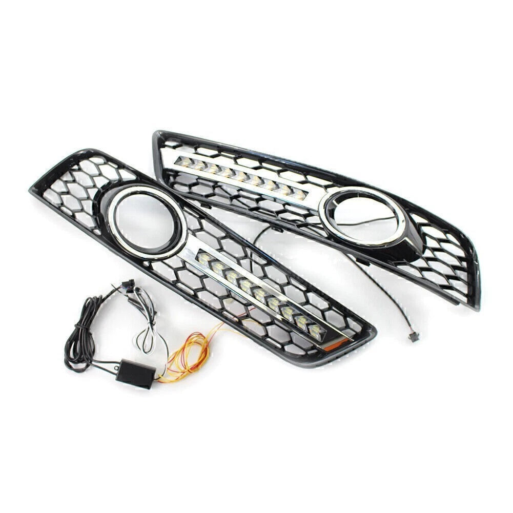 Fog Light Lamp Cover Grill for Audi A3 8P (2009–2013)