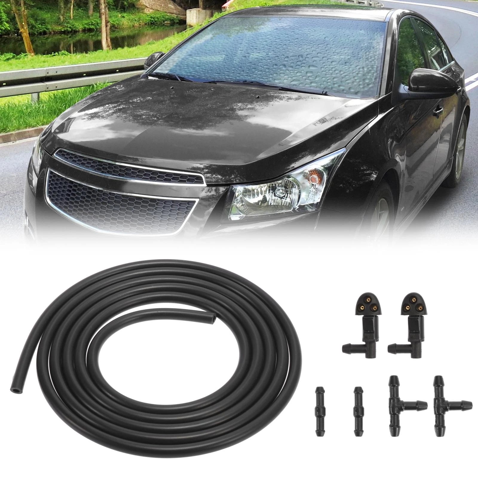 5pcs Windshield Washer Nozzle Replacement for Chevrolet Cruze (2009–2014)