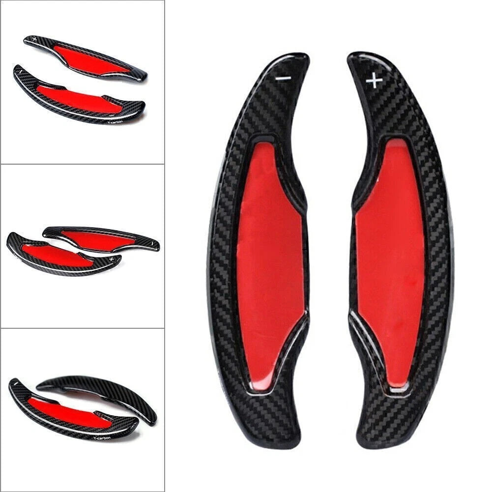 Carbon Steering Wheel Shift Paddle Extension Set for Cadillac ATS ATS-L (2013–2019)
