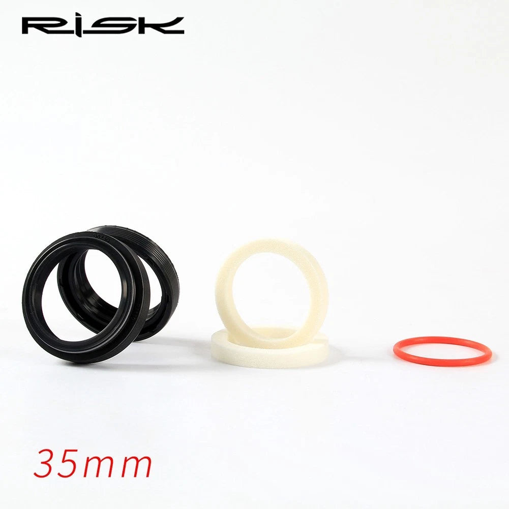 Set of 5 Front Fork Dust Seals 30/32/35/36mm for MTB Bike