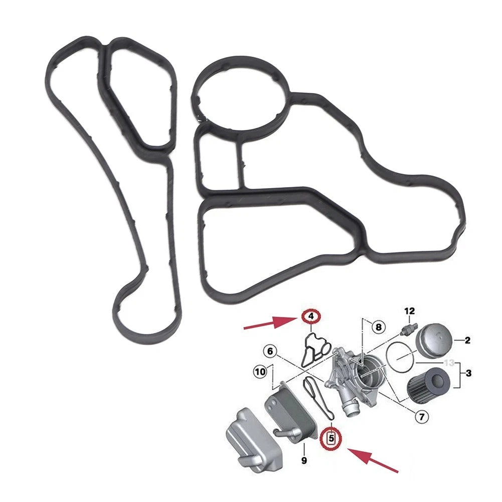 Cooler Seal Set for BMW 5 Series E60/E61 (2006–2010)