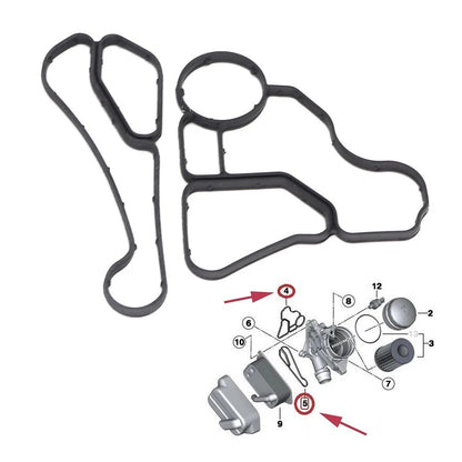Cooler Seal Set for BMW 5 Series E60/E61 (2006–2010)