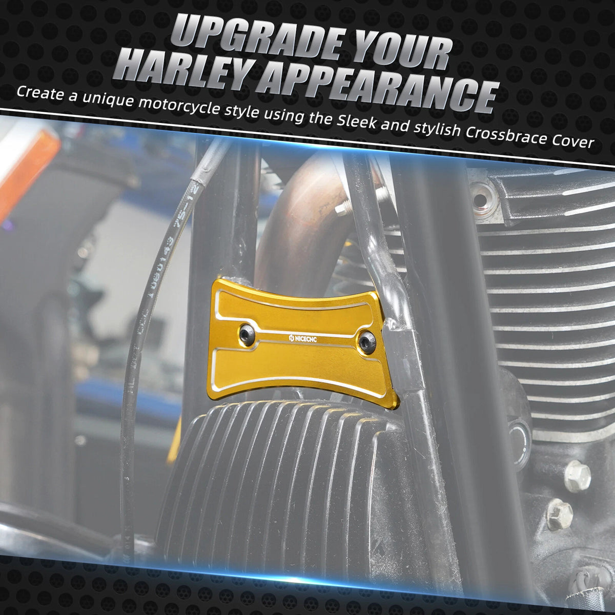 Frame Downtube Crossbrace Cover for Harley Electra Glide FLHTCU (2010–2023)