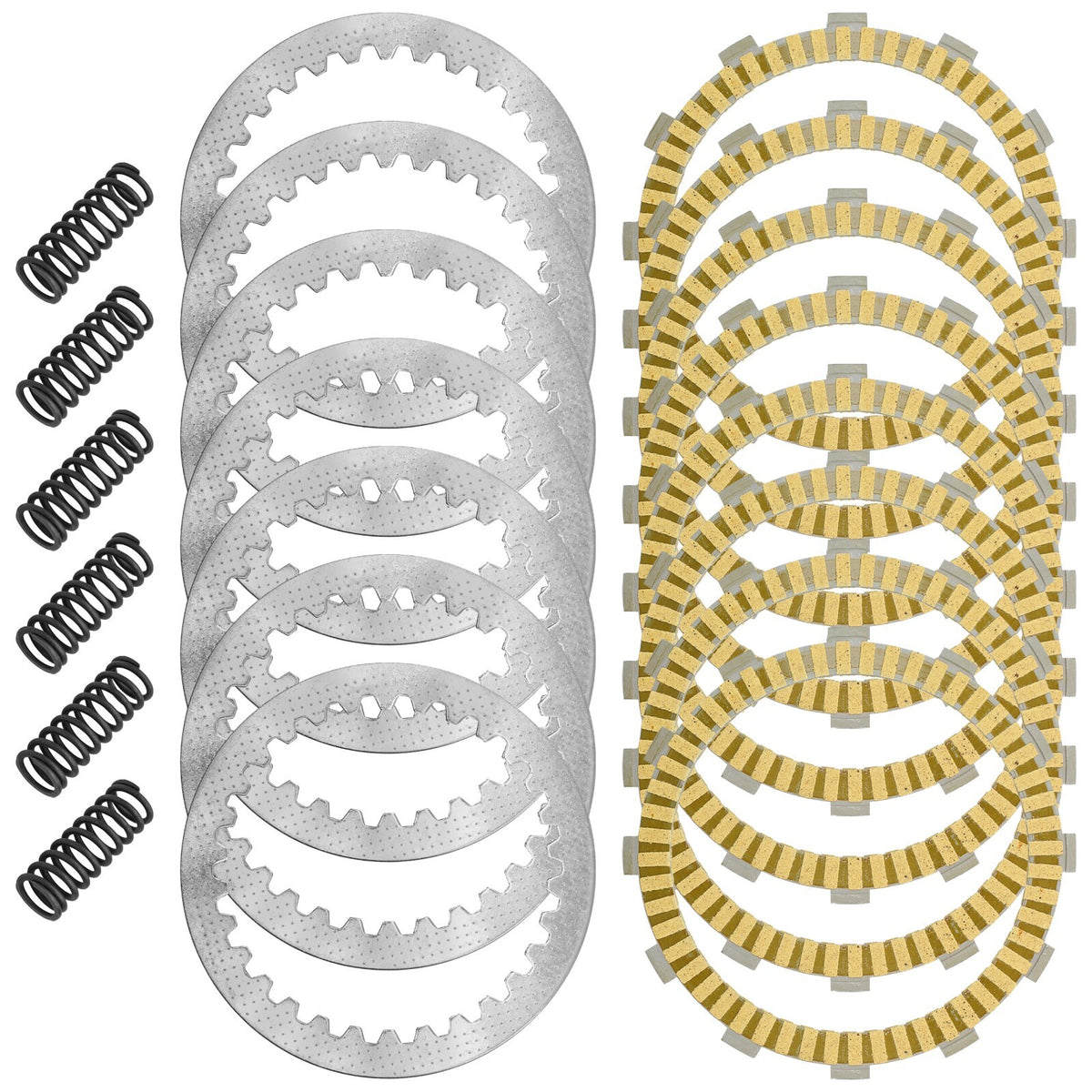 Clutch Friction Plates and Springs Kit for Honda VT1300CX Fury (2010–2018)