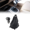 6 Speed Gear Shift Knob with Boot Cover for Honda Civic (2006–2011)