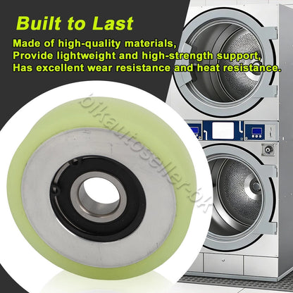 Dryer Drum Support Roller for Electrolux, Wascomat, Wascator, Nyborg (487137607)