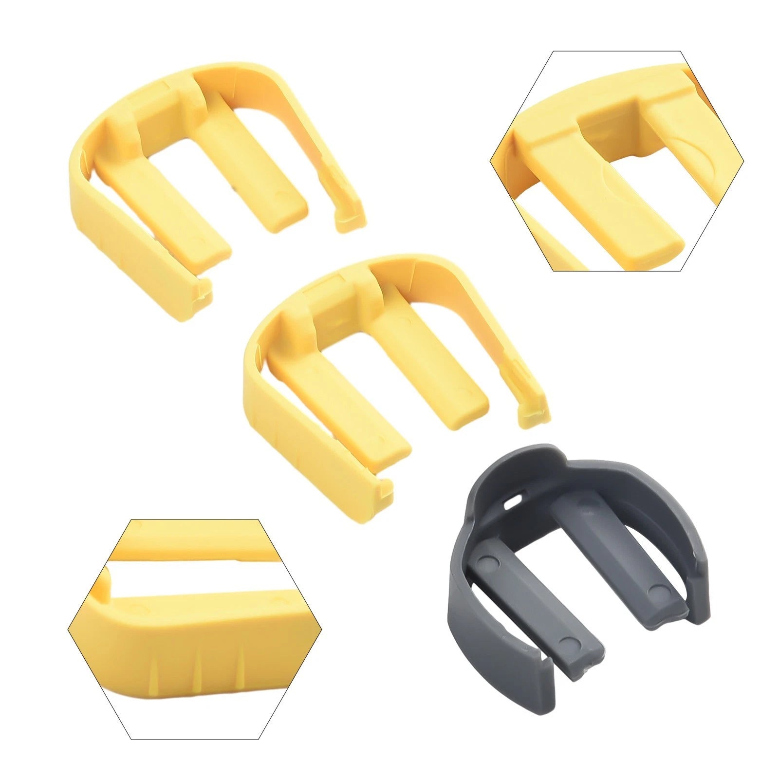 K2 Yellow K-Series Trigger Replacement Clip & Grey Hose Clamp
