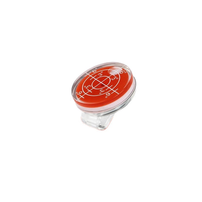 Golf Green Slope Indicator with Magnetic Cap Clip and Bubble Level