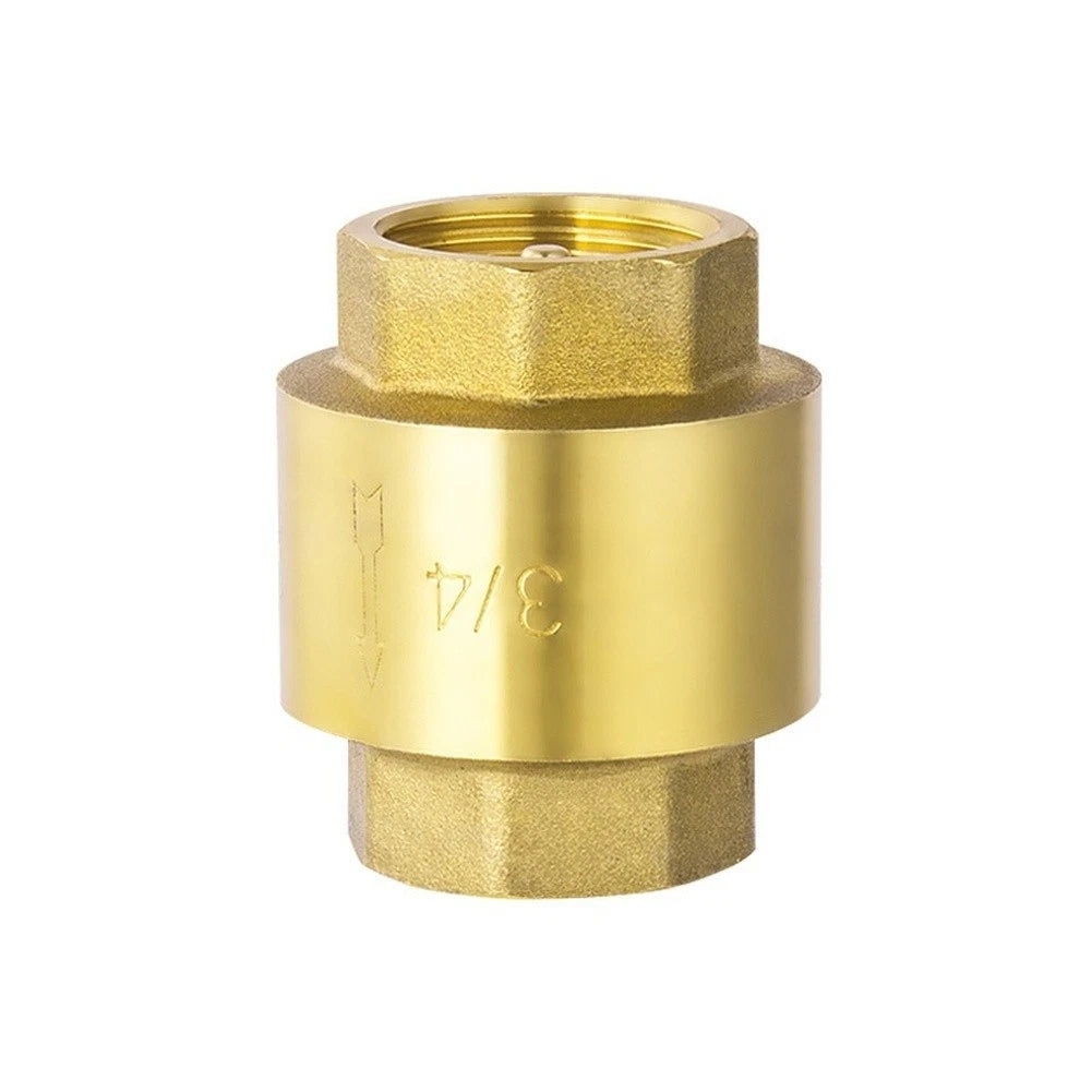 Brass Check Valve for Hydraulic Backflow Control (12 Inch Vertical Lift)