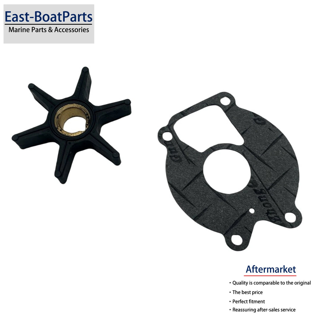Water Pump Impeller & Gasket for Mercury 18 20 25 HP Outboard (850893 993261)