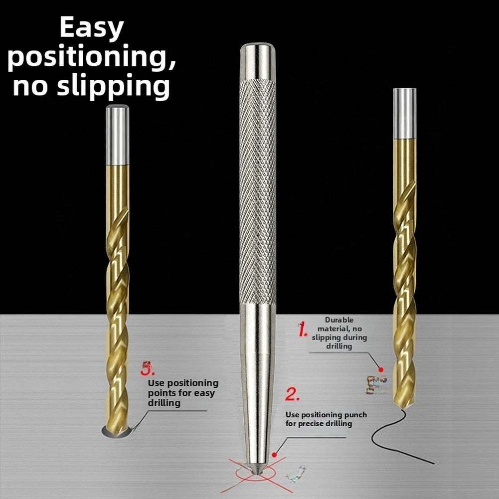 Center Punch 140mm for Consistent Drill Point Location