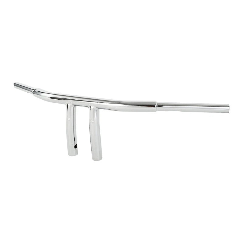 1-1/4" Fat Chrome 6" Rise T-Bars for Harley Softail (2000–2017)