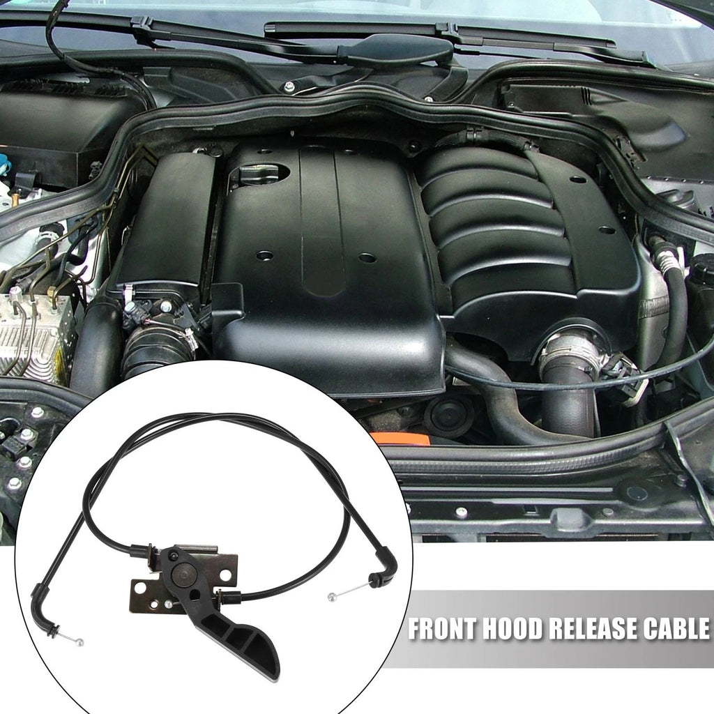 Engine Hood Release Cable for BMW 528i 535i 530i 760Li (2004–2016)
