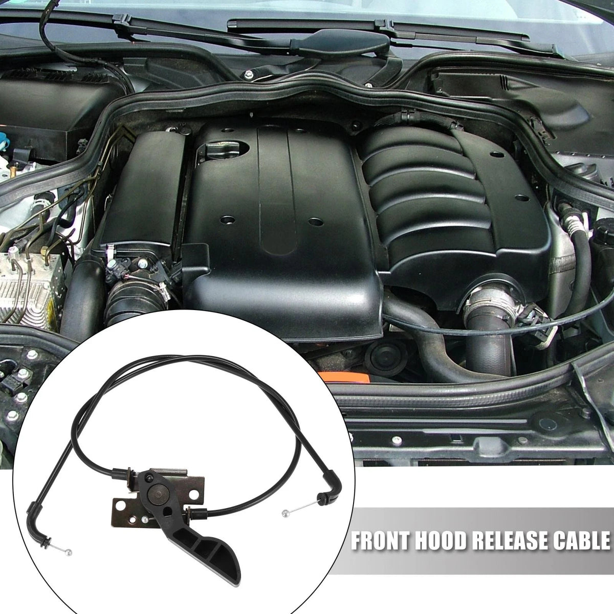Engine Hood Release Cable for BMW 528i 535i 530i 760Li (2004–2016)