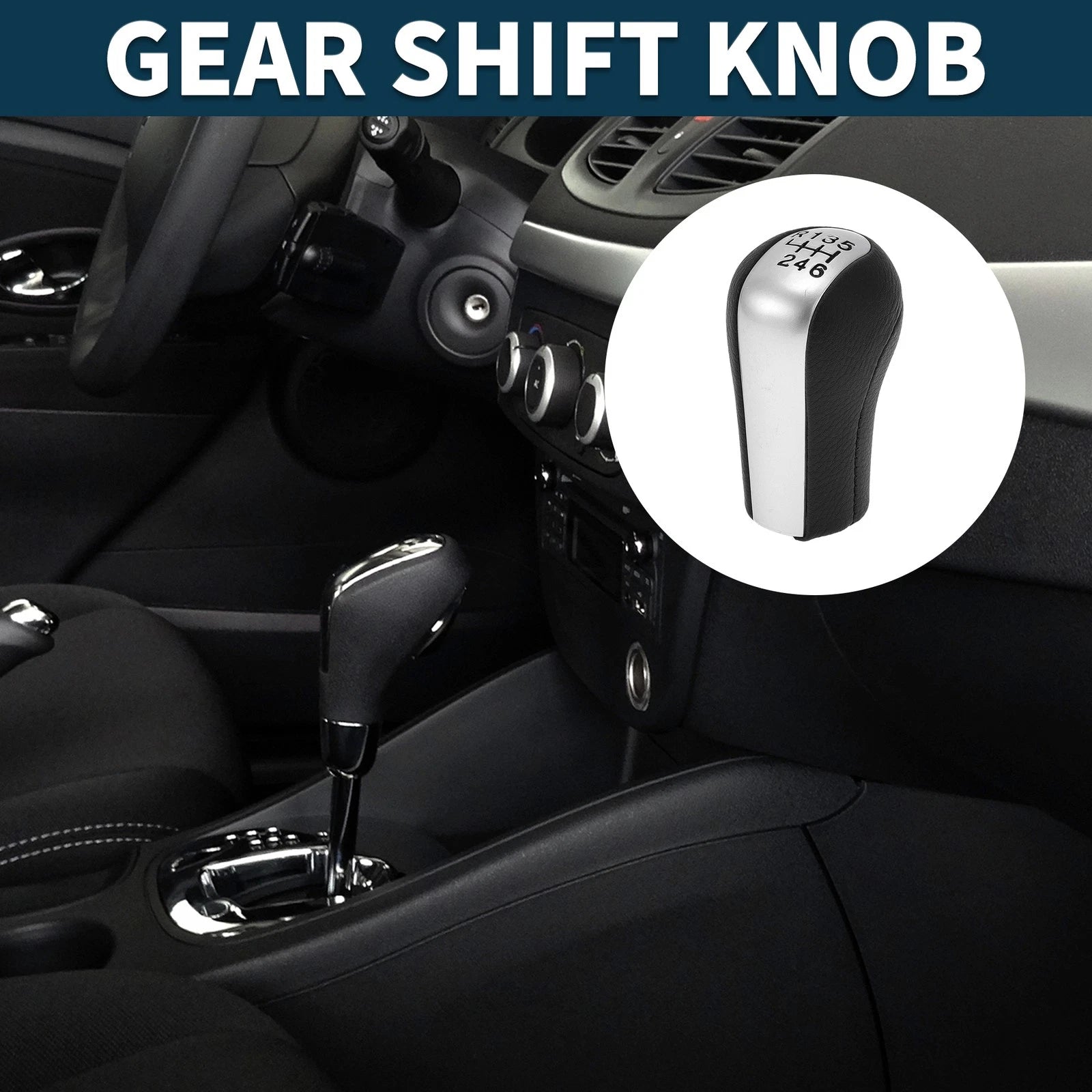 6 Speed Manual Gear Shifter Knob Replacement for Toyota Corolla (1992–2013)