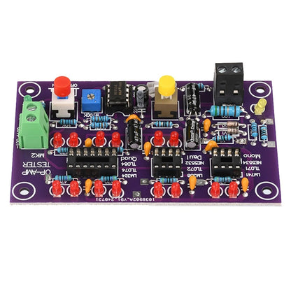 Dual Op Amp Test Board for Circuit Testing