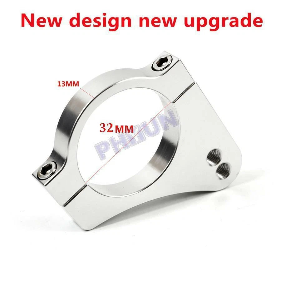 32mm Steering Damper Fork Frame Mounting Clamp for Motorcycle