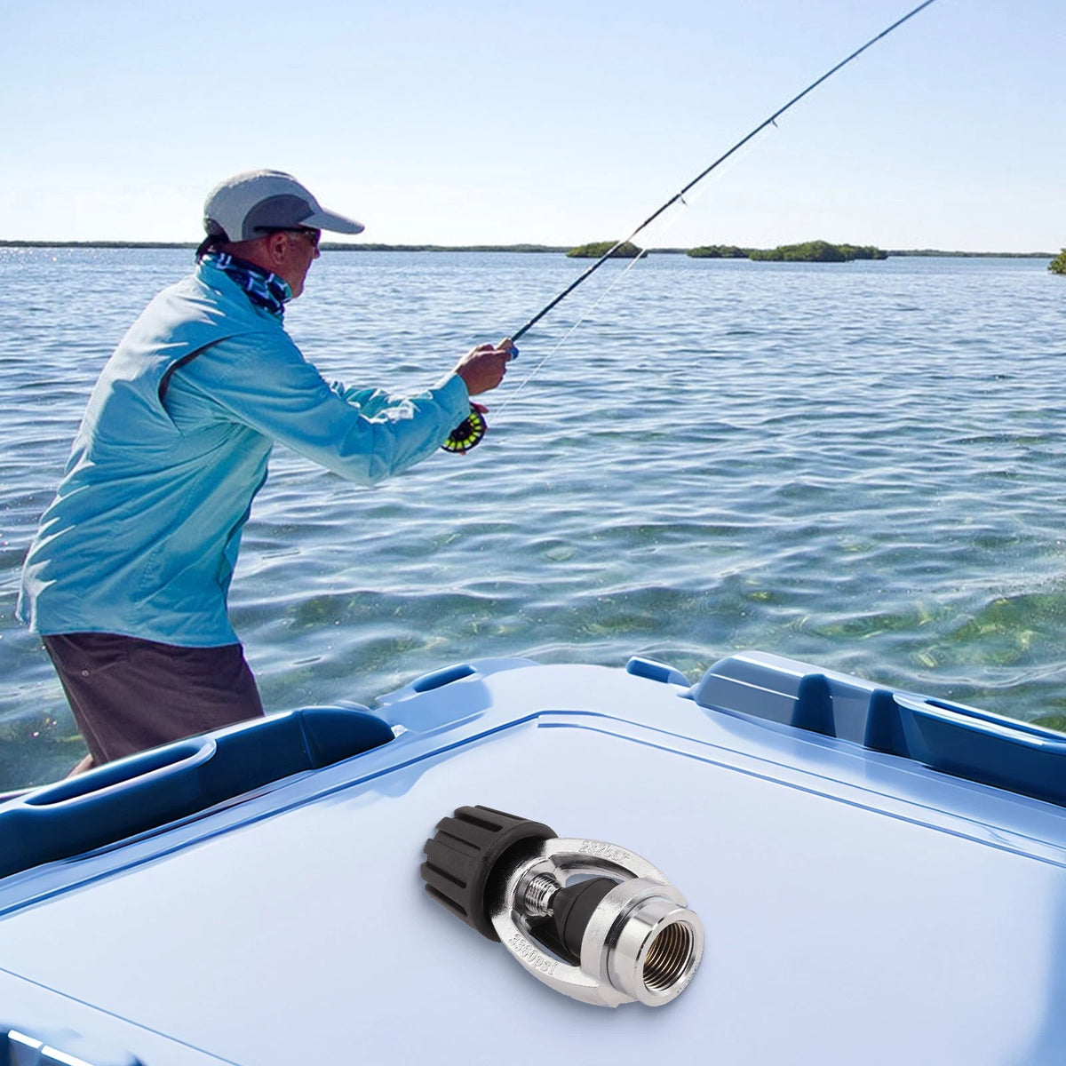 Din to Yoke Scuba Diving Adapter with Dust Cap Quick Change