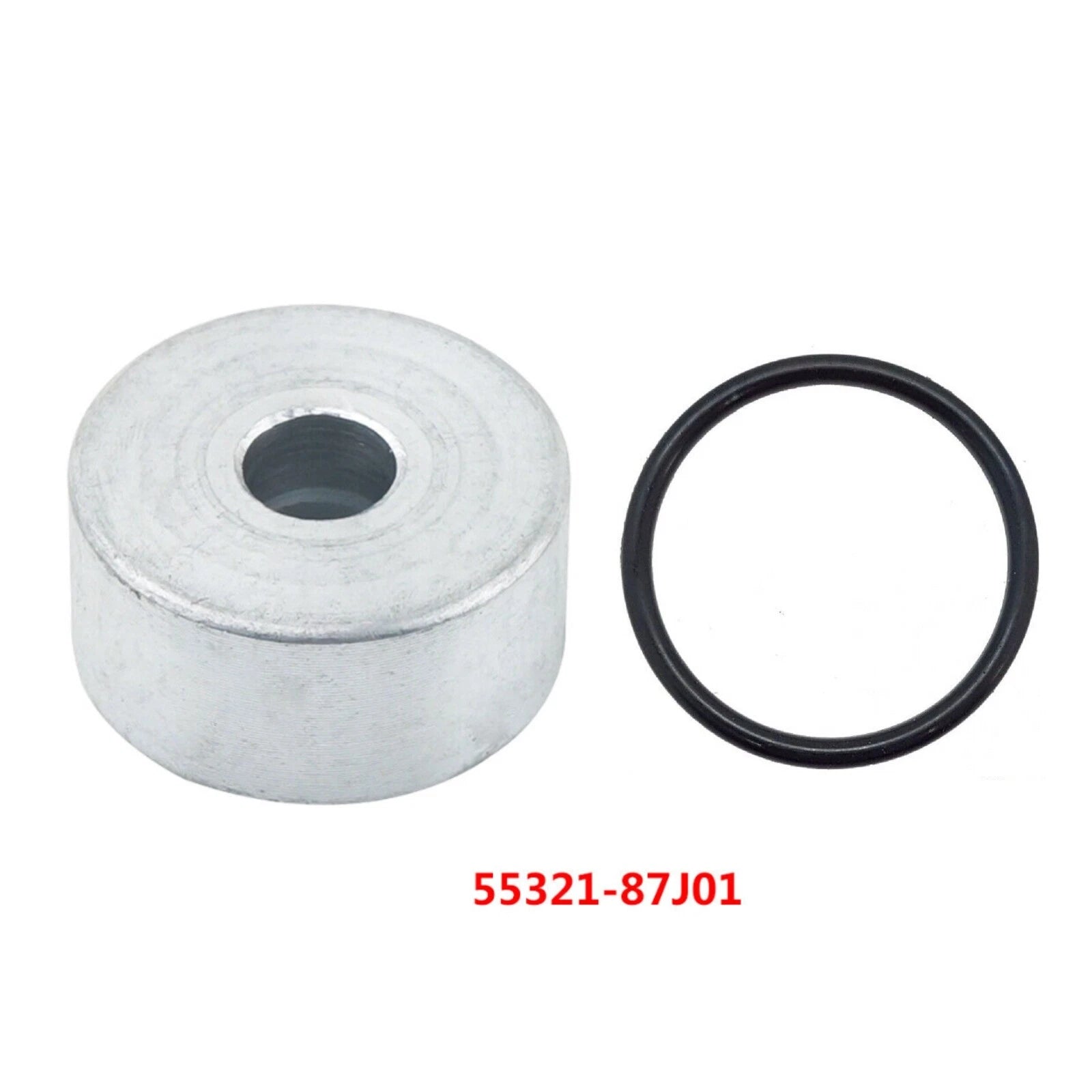 Zinc Anode & O-Ring Set for Suzuki Outboard (55321-87J01, 55321-87J00, 09280-22019)