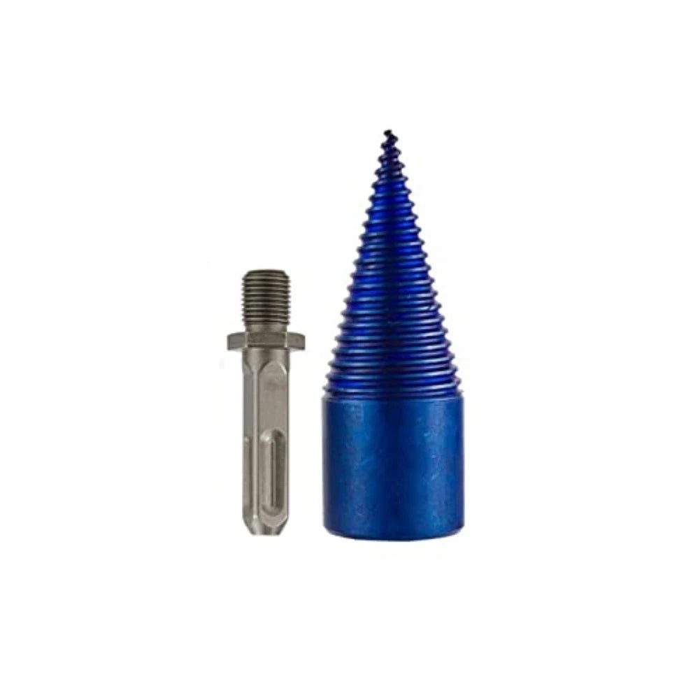 Firewood Splitter Drill Bit for Camping and Outdoors