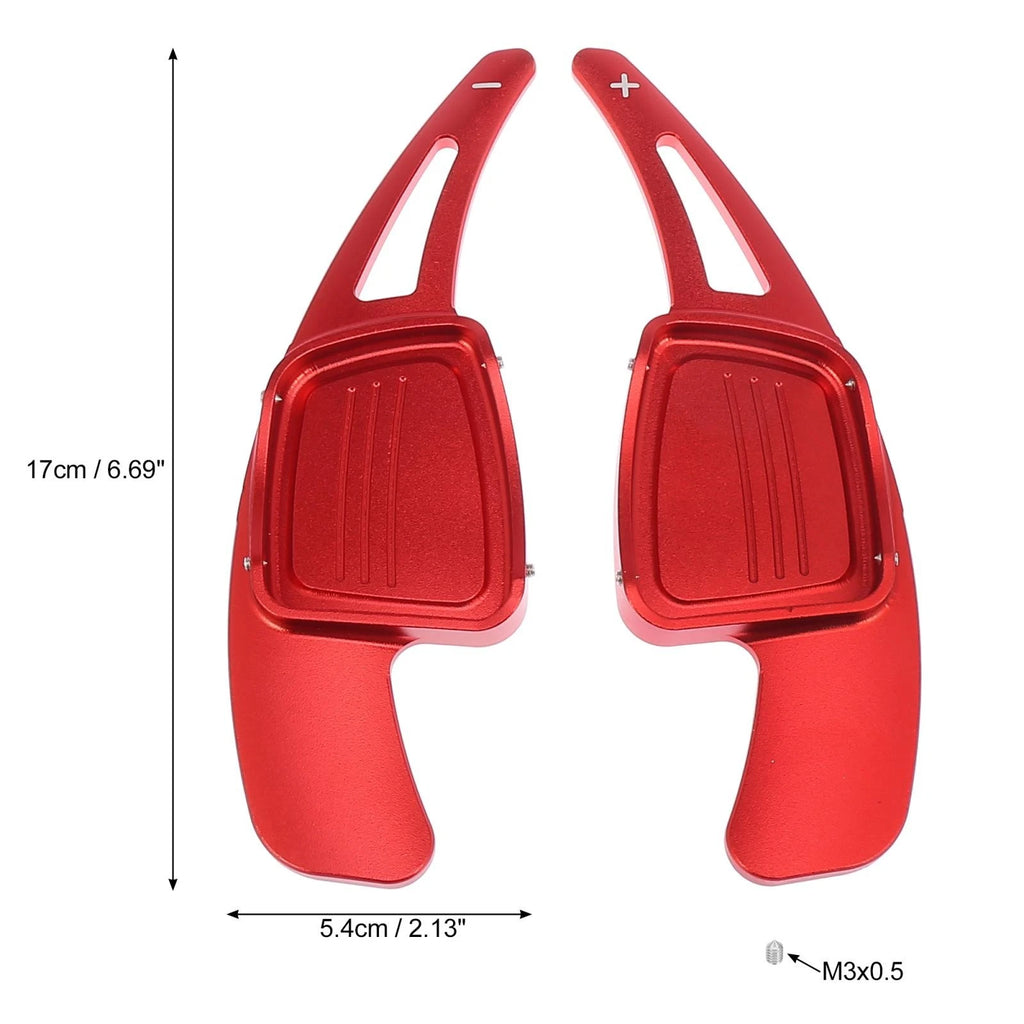 Steering Wheel Shift Paddle Shifters Pair for Audi A3 A4 A5 A8 Q5 R8 Q7 (2010–2023)