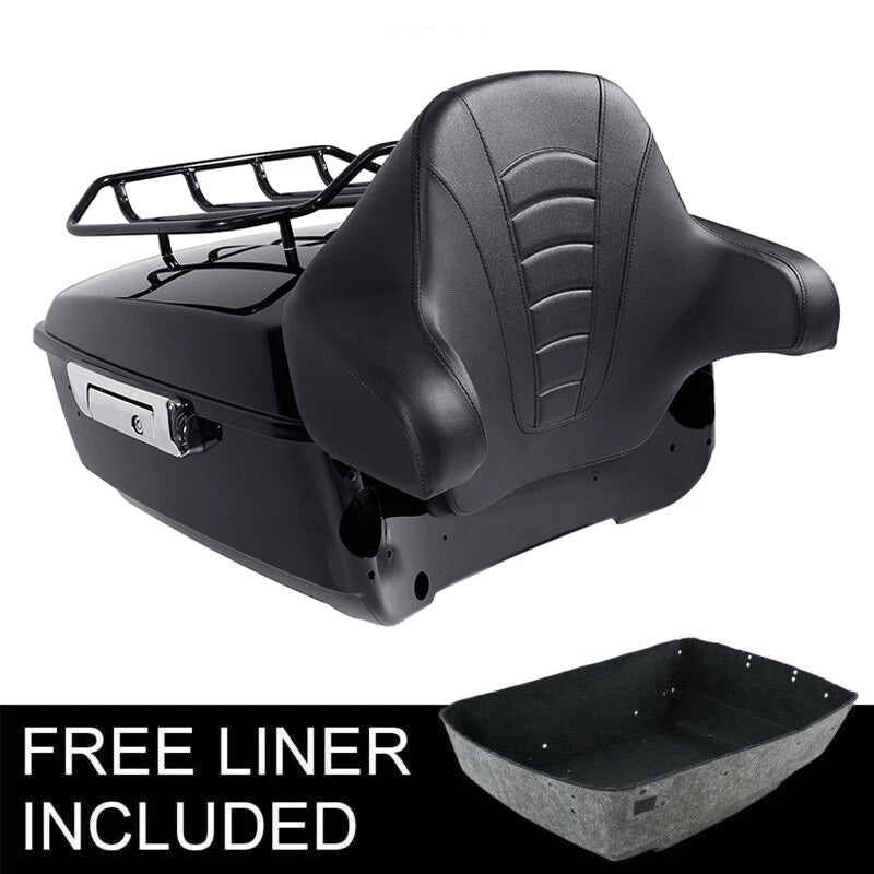 Trunk Backrest Pad for Harley Touring Road Glide (2014–2026)