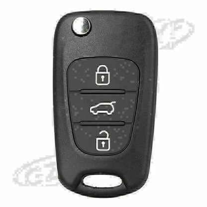 1x Remote Key Fob Case for KIA K2 K5 (S161B) Flip Key Shell