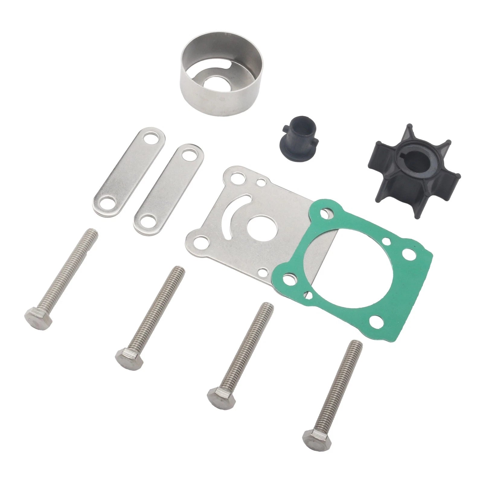 Water Pump Impeller Kit for Yamaha 6HP 8HP (6N0-W0078-A0-00, 18-3460)