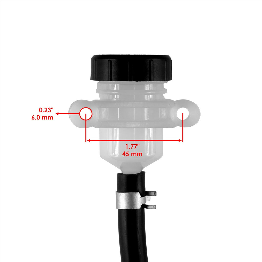 Rear Brake Master Cylinder Assembly Replacement for Polaris Ranger (2013–2020)