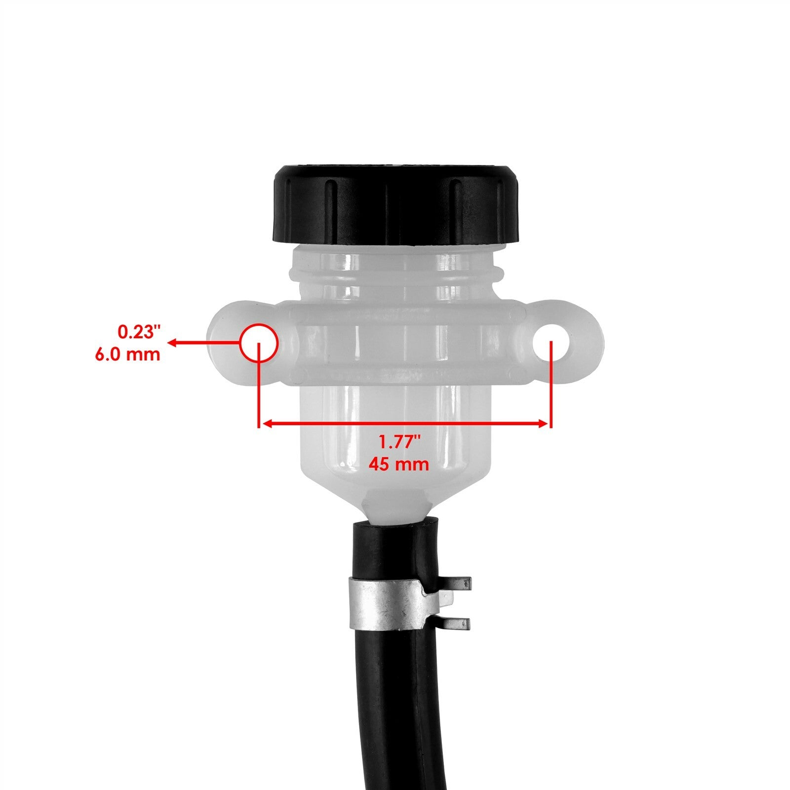 Rear Brake Master Cylinder Assembly Replacement for Polaris Ranger (2013–2020)