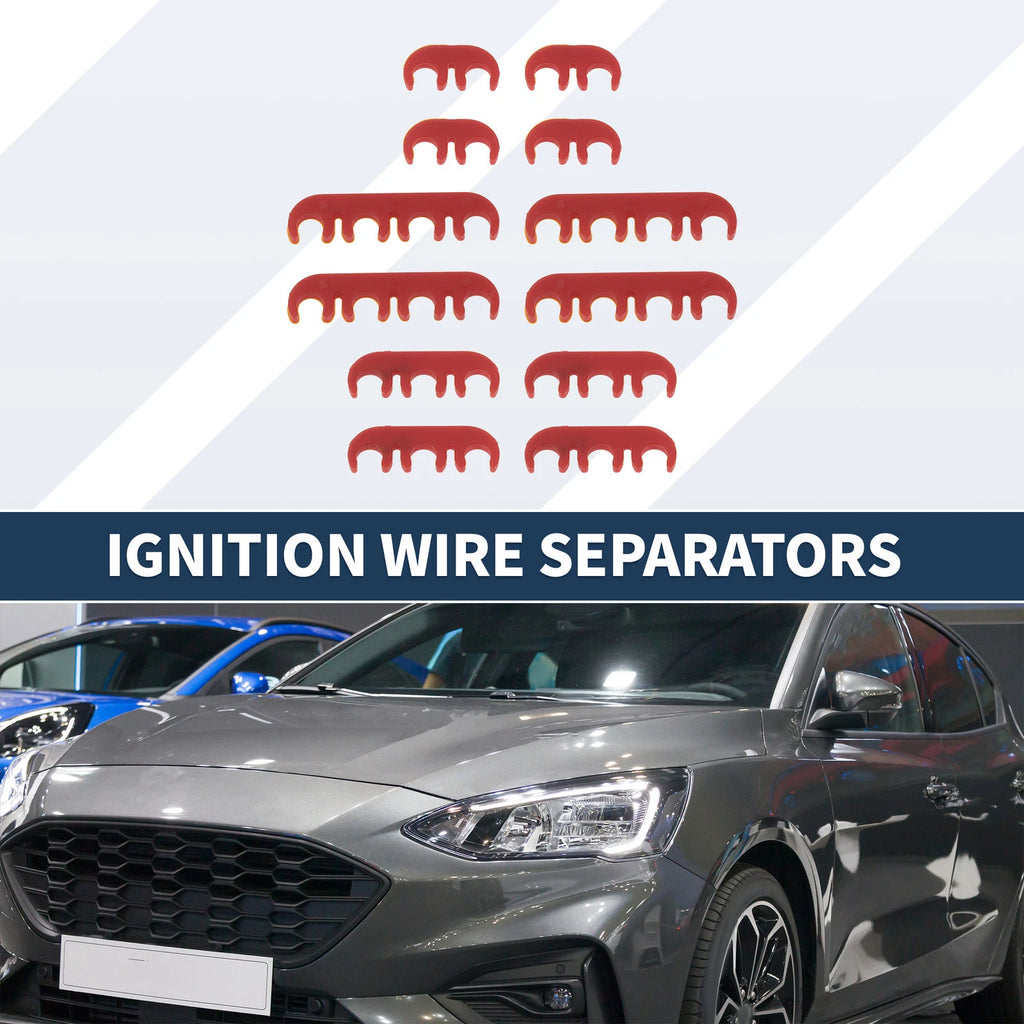 12pcs Spark Plug Wire Dividers for Ford Chevy