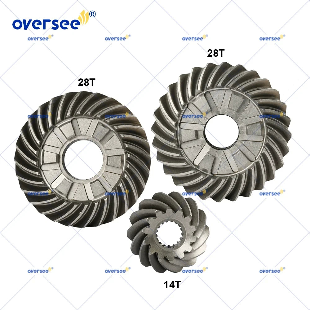 64P Gear Kit for Yamaha 4T 150HP LF150 Outboard (64P-45560, 64P-45570, 63P-45551)