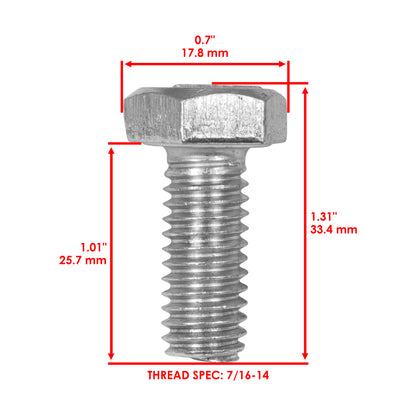Deck Blade Bolts OEM Replacement for John Deere 84003654 1735573YP (2000–2019)
