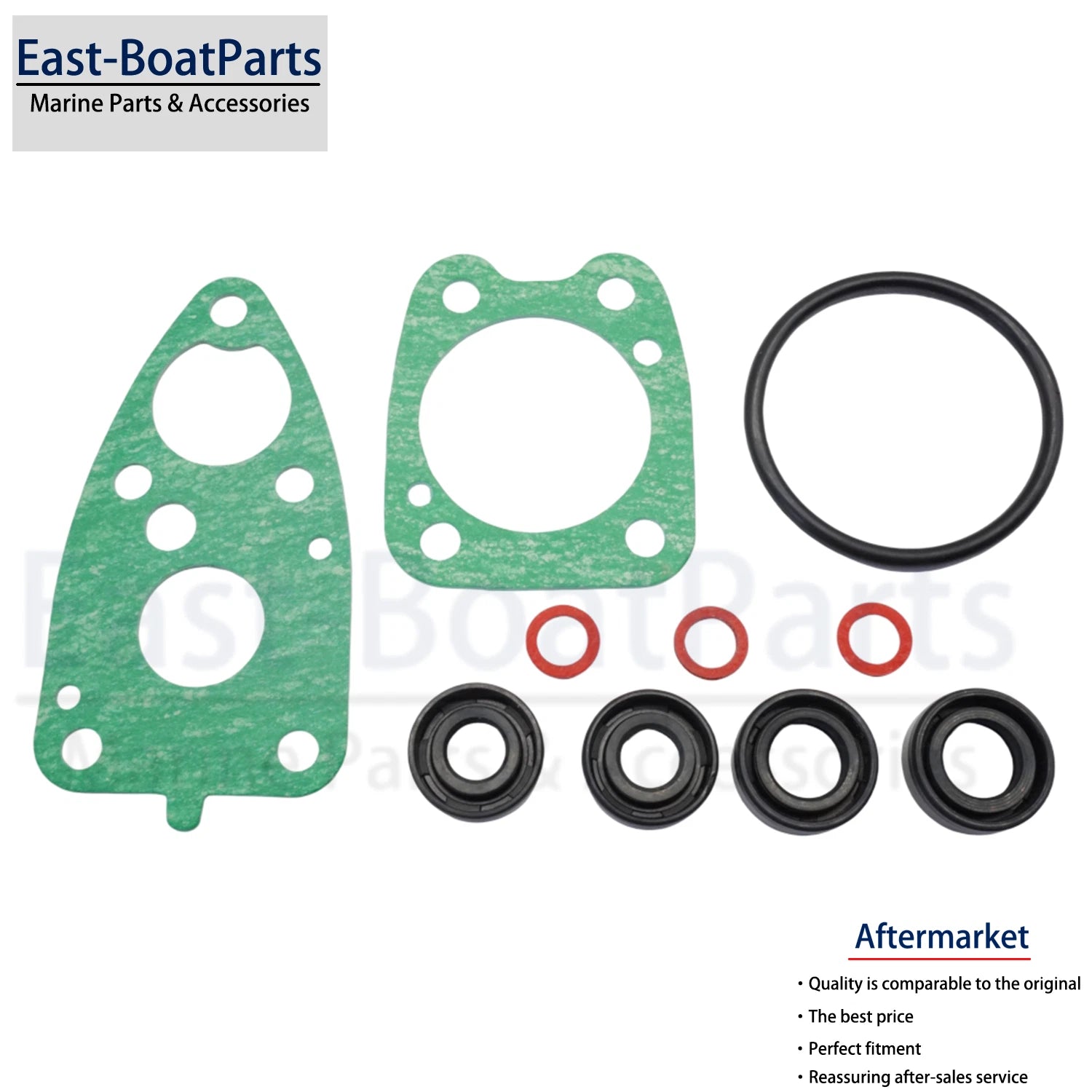 Oil Seals Kit for Yamaha Outboard 4-6hp (93101-10M14, 11M14, 10811)
