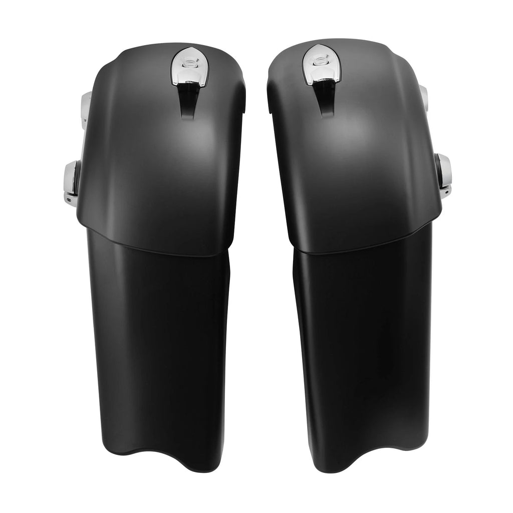 Matte Black Saddlebags with Electronic Latch for Indian Springfield (2016–2024)