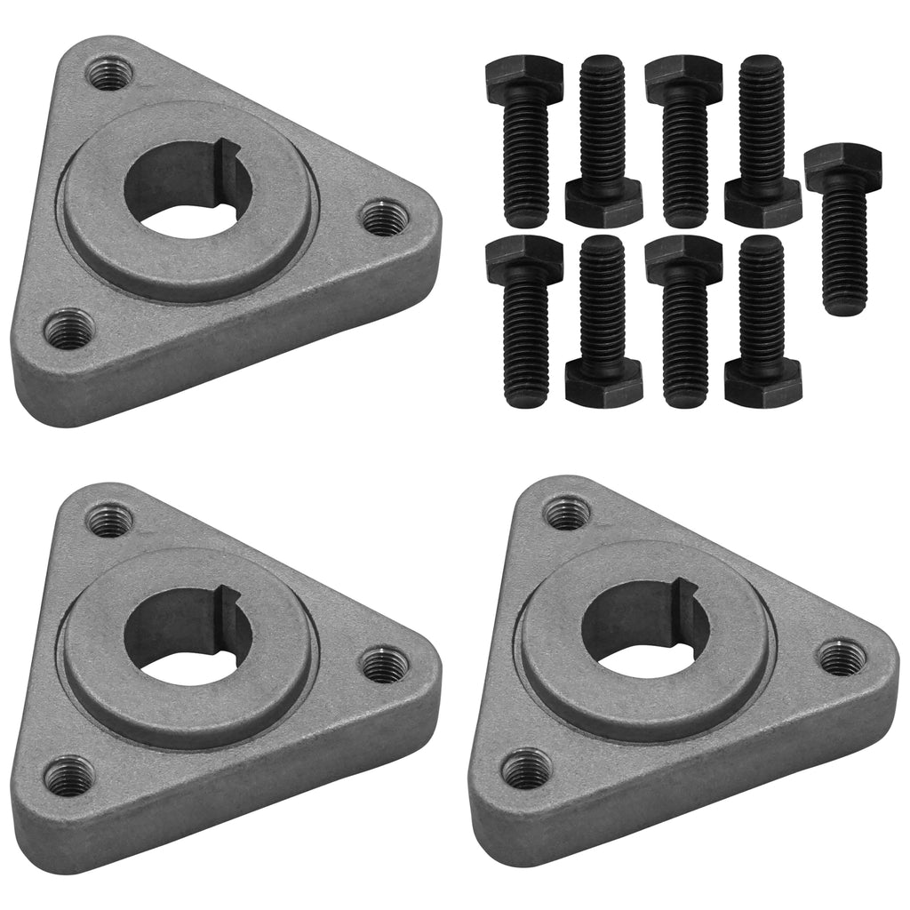 Spindle Pulley Hubs w Bolts for Toro Z Master (2008–2014)