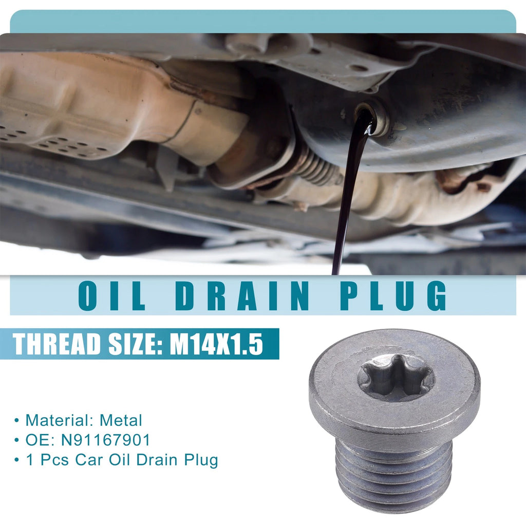 Oil Drain Plug Replacement for Audi A3 (2009–2013)