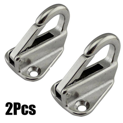 2X Marine 316 Stainless Steel Spring Snap Fending Hook for Boat