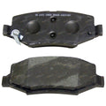 Bendix Rear Disc Brake Pad Set for Jeep Wrangler JK (2007–2018)