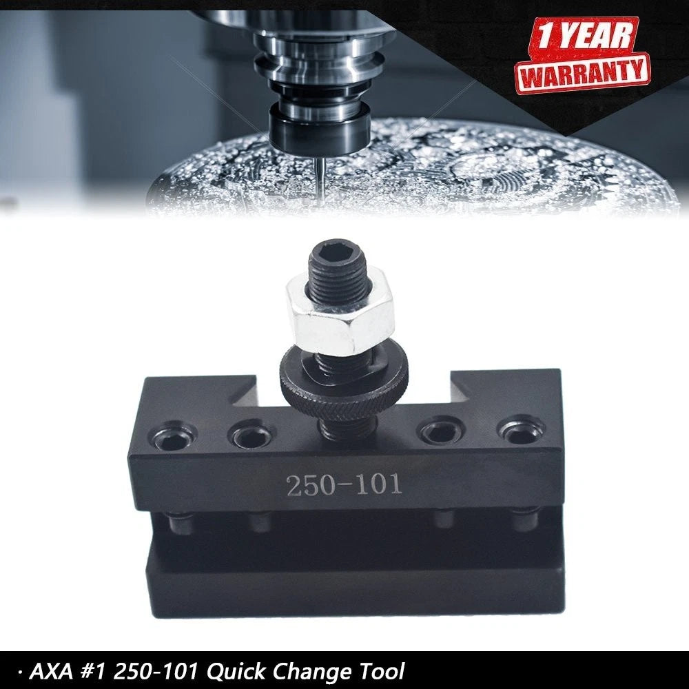 CNC Lathe Tool Post Holder AXA#1 for Quick Change (250-101)