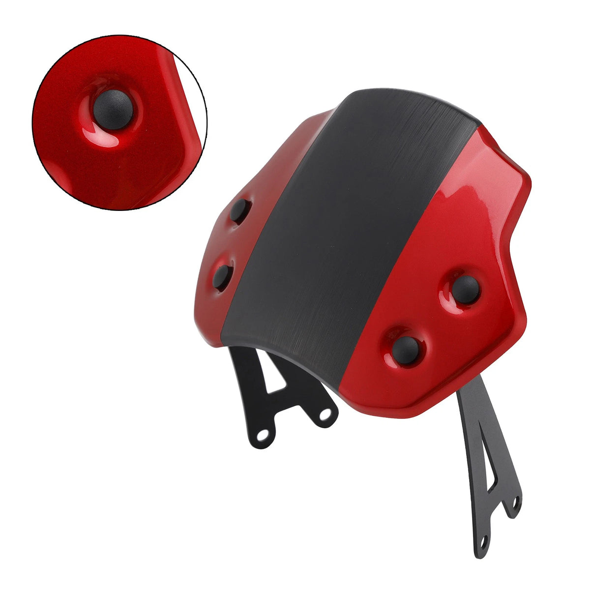 Windshield for Scrambler 400 X (2024–2025) Red