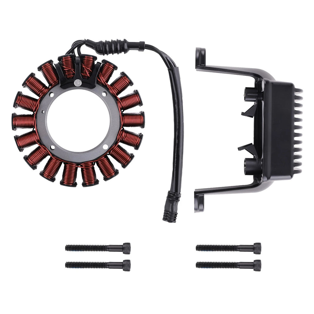 Stator & Regulator Rectifier for Harley Electra Glide FLHT, Road King (2006–2008)