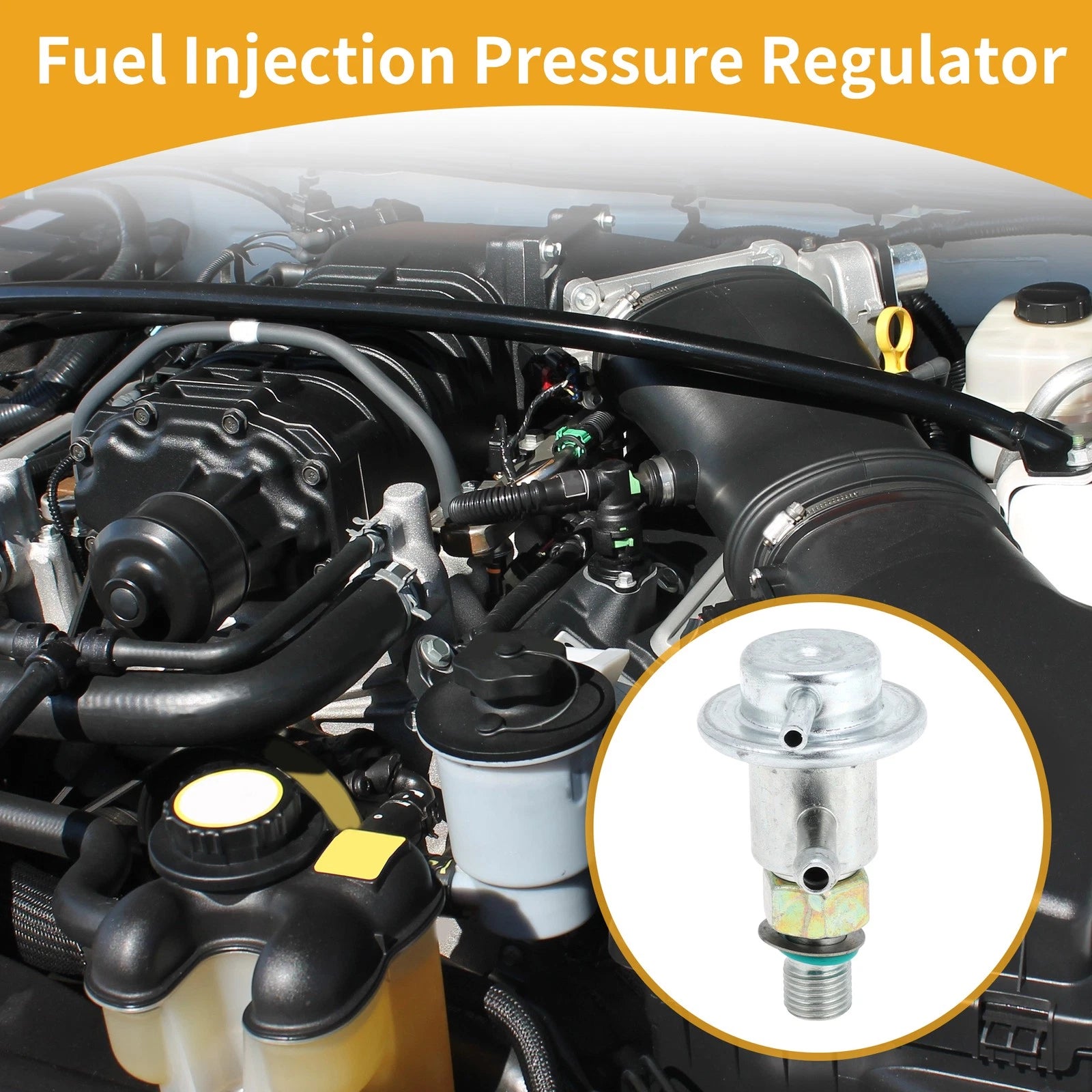 Fuel Pressure Regulator Replacement for Toyota Camry 88–97