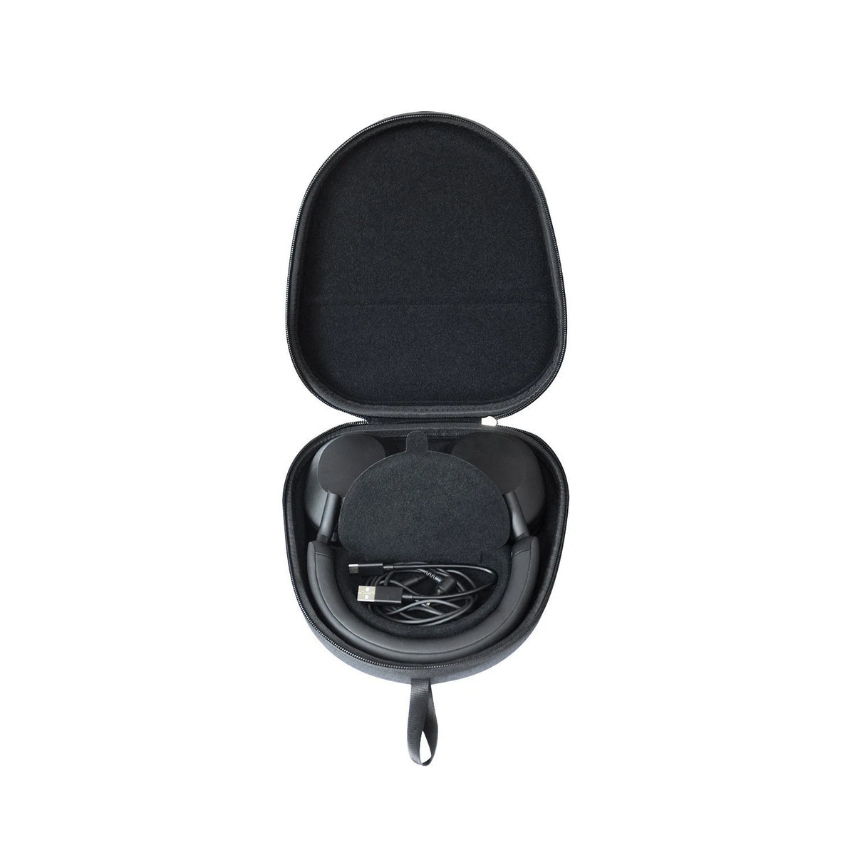 EVA Protective Bag for Sony WH1000XM5 Headphones with Cable Storage