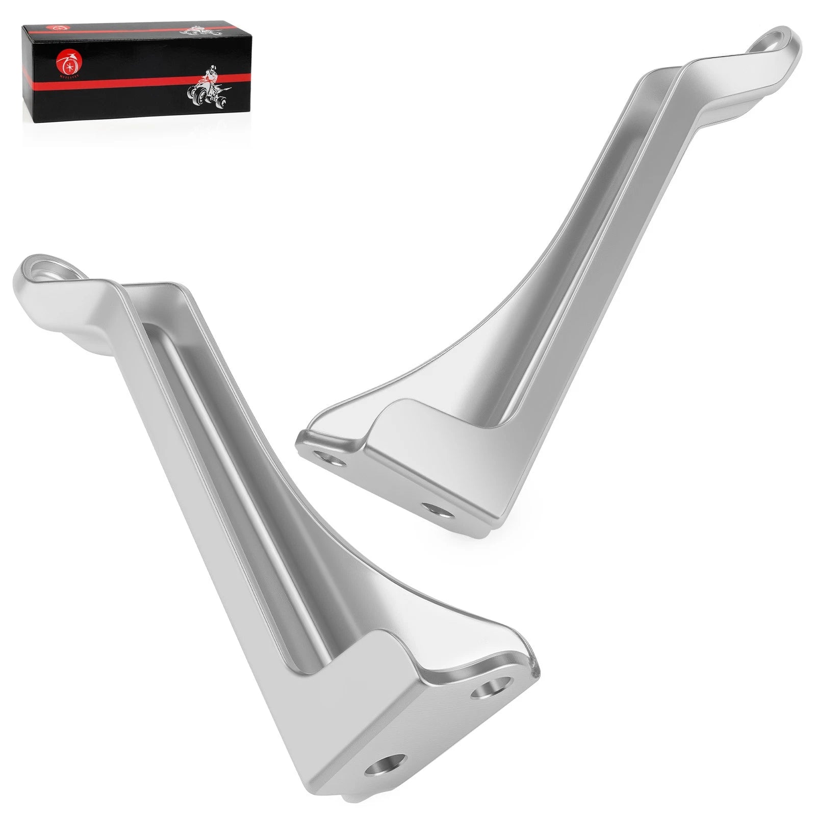 Set of 2 Rear Fender Bracket Stays for Kawasaki KFX450R (2008–2014)