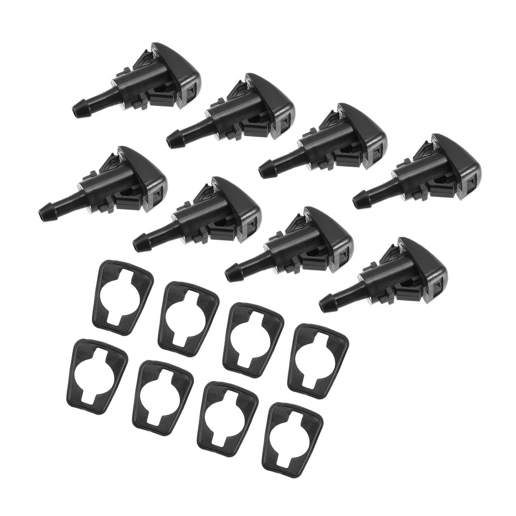 Windshield Washer Nozzle Set 8PC Replacement for Dodge Caliber (2007–2012)