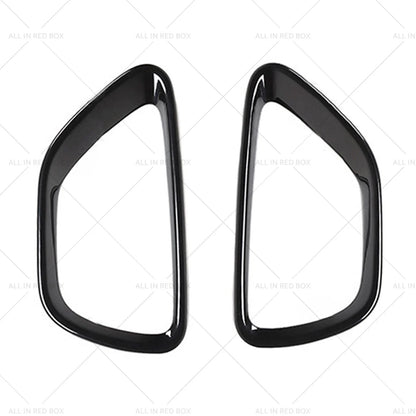 2X Front Fog Light Frame Covers for Jeep Grand Cherokee (2014–2016)