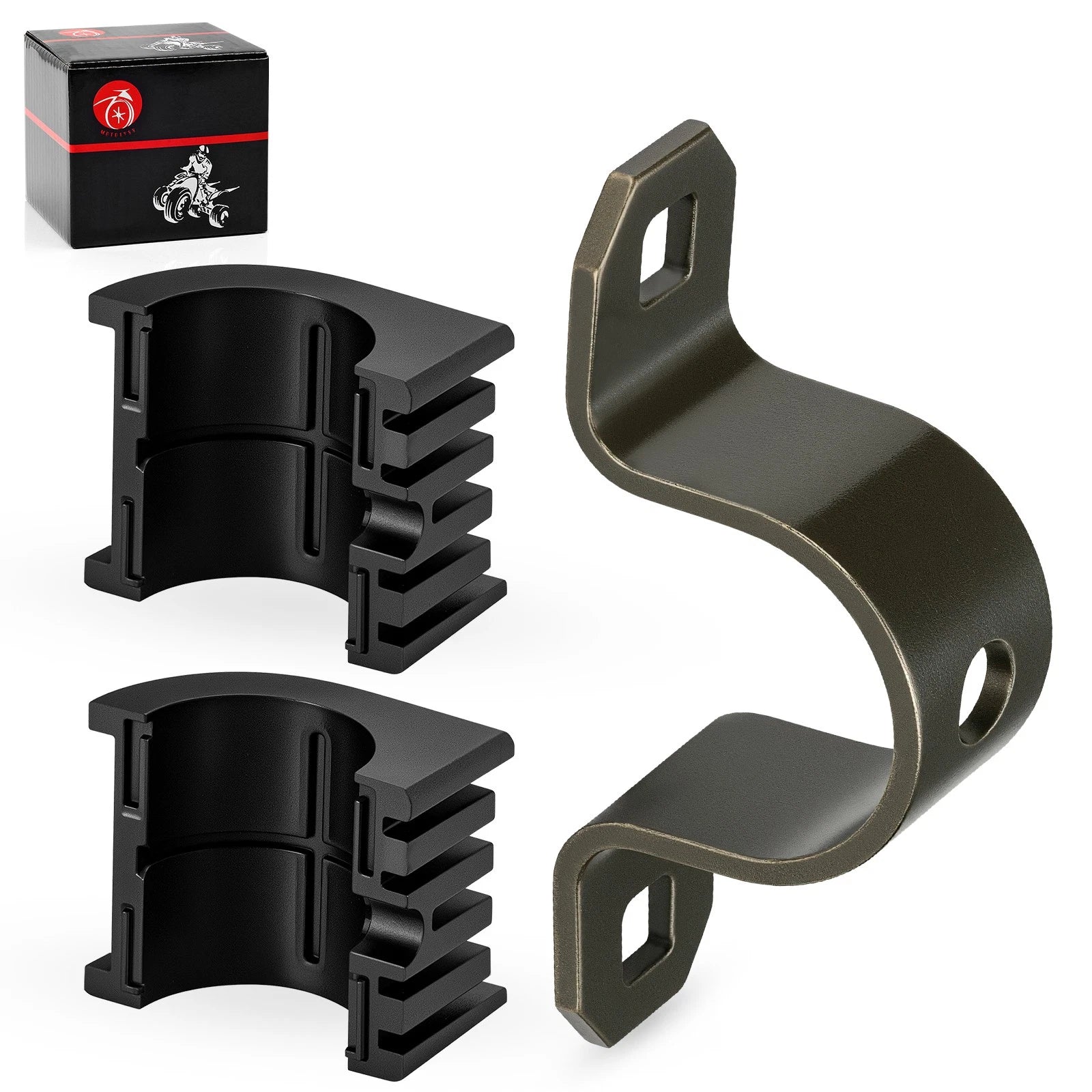 Upper Steering Bushings & Bracket Kit for Polaris Scrambler 500 (2003–2012)