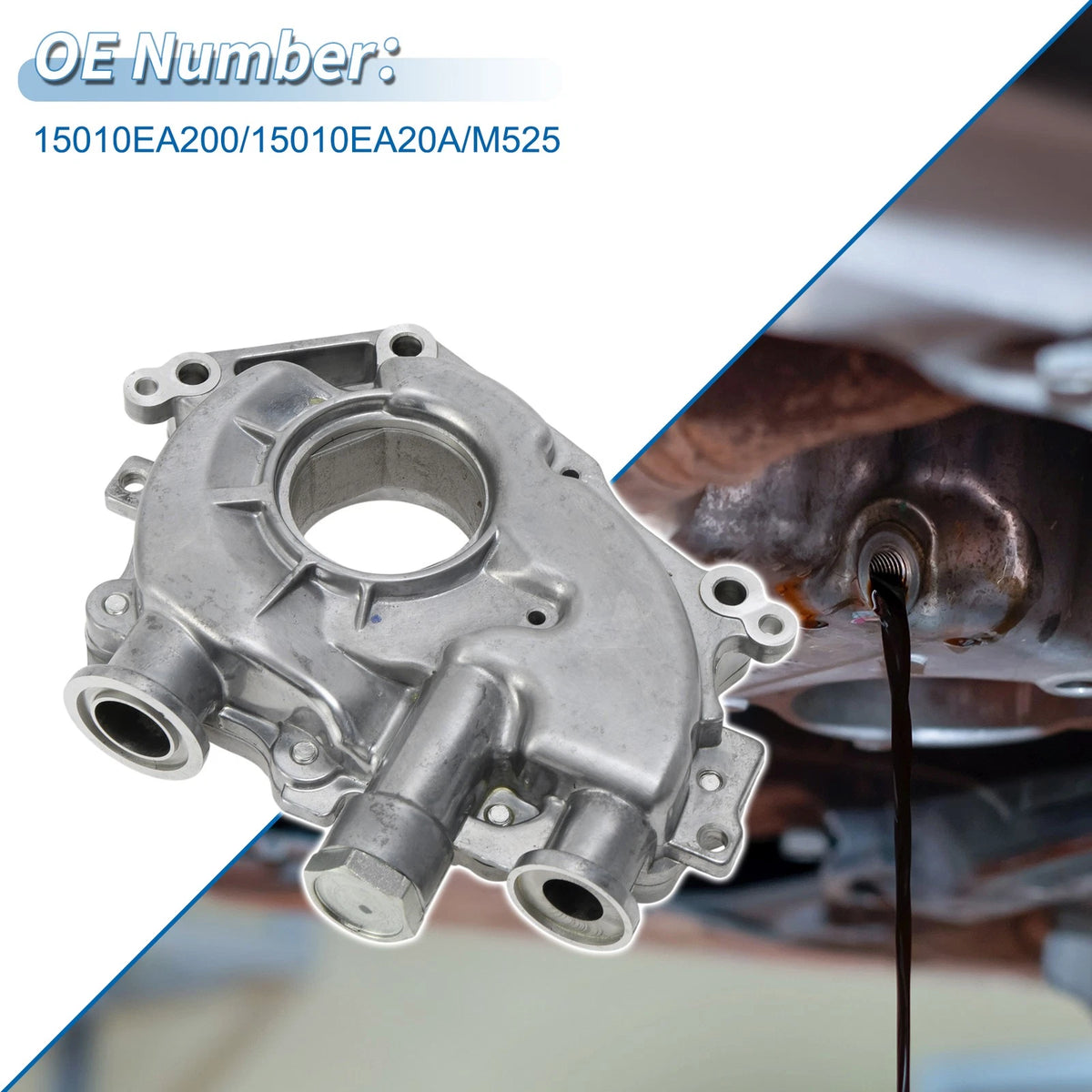 Engine Oil Pump for Nissan Frontier (2005–2019) - 15010EA200, 15010EA20A, M52 5