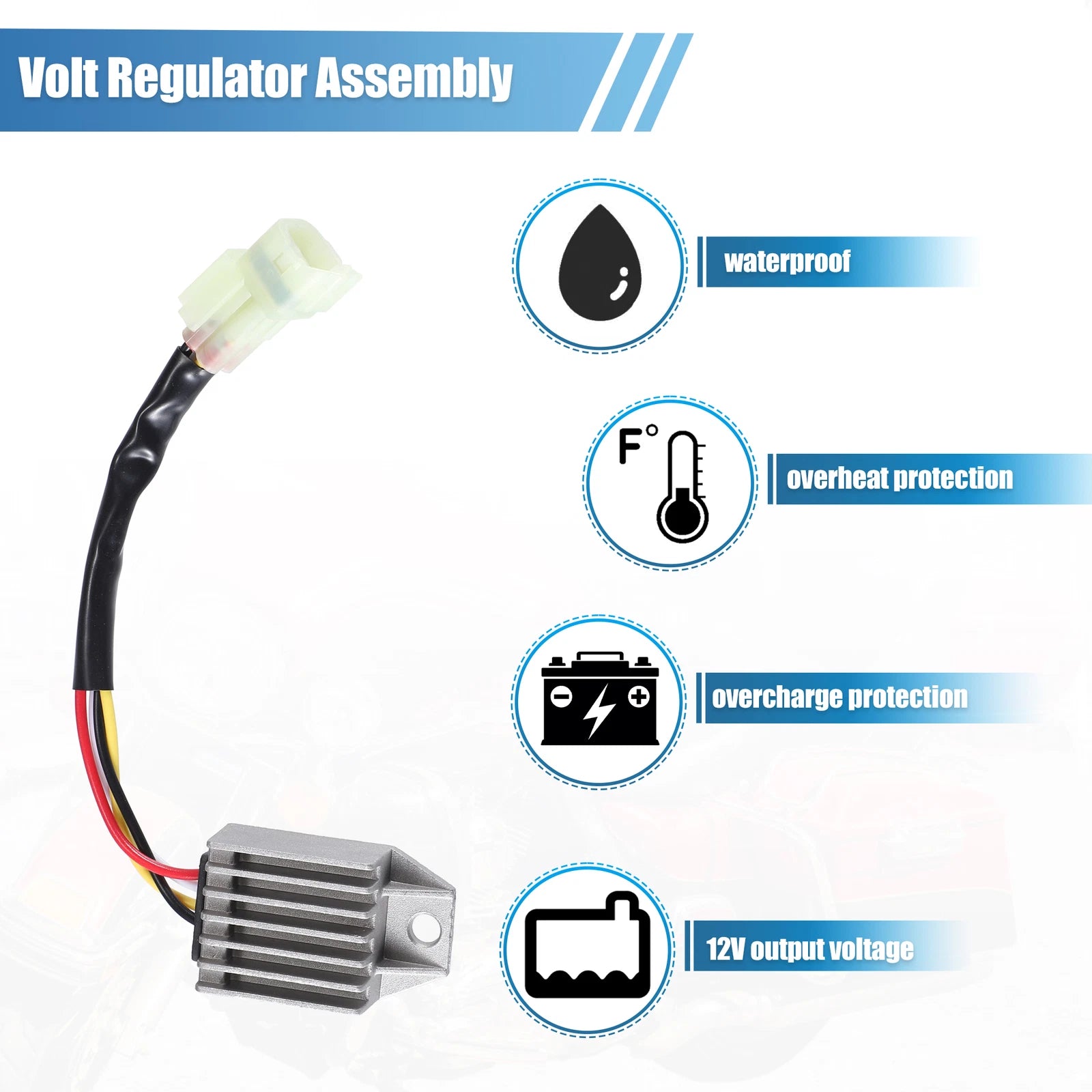 Voltage Regulator Rectifier for Arctic Cat 50 Utility ATV (2005–2008)